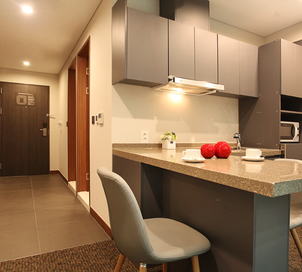 【ファミリールーム】44㎡　キッチン