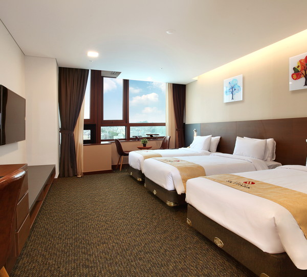 【トリプル】34.8㎡　ベッドルーム