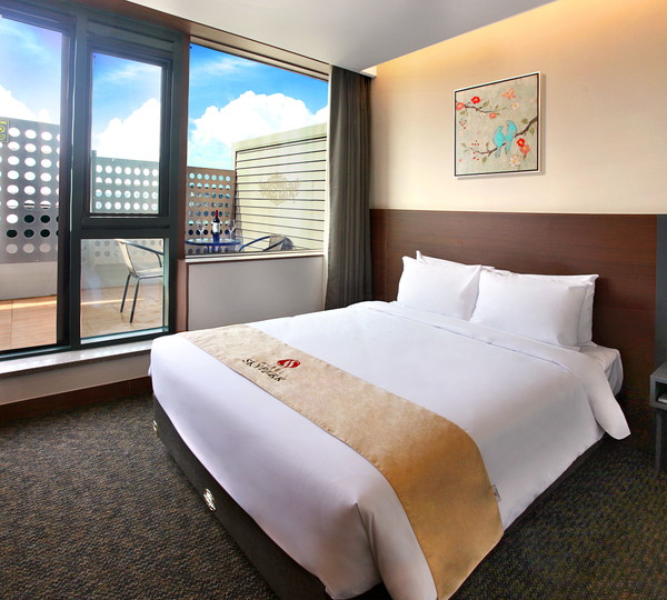 【バルコニーダブル】20.9㎡　ベッドルーム