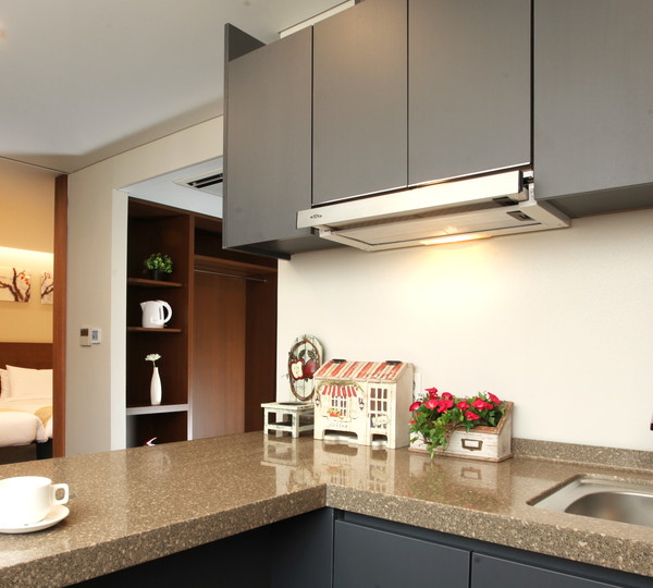 【レジデンストリプル】44㎡　キッチン