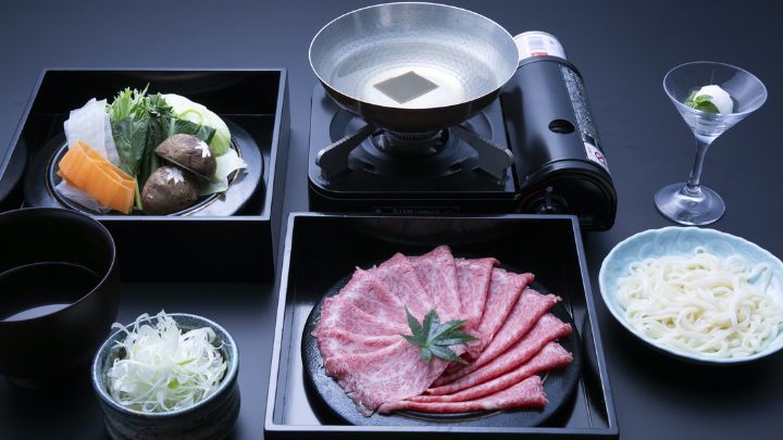 【若狭牛】◆1泊2食◆地元ブランド和牛を堪能「若狭牛つゆしゃぶ懐石」＜全室オーシャンビュー＞