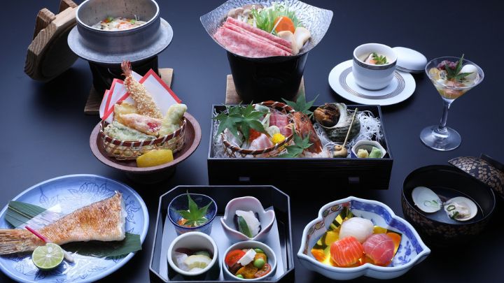 【スタンダード】◆1泊2食◆ぐじ若狭焼付♪旬の地魚堪能「旬彩おすすめ和懐石」＜全室オーシャンビュー＞