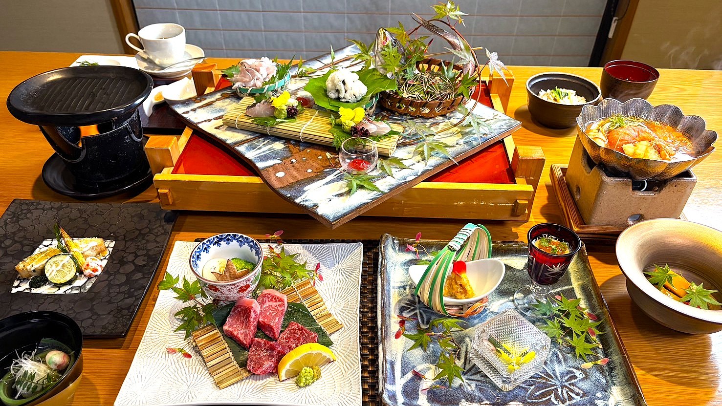 会席メニュー一例