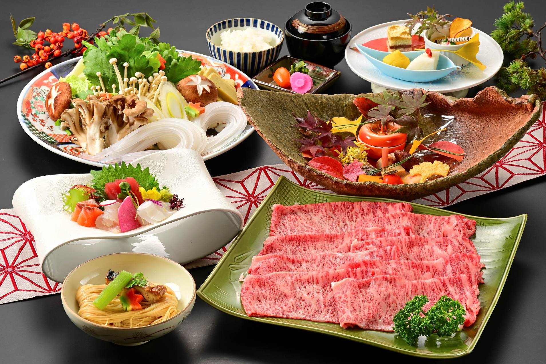 近江牛しゃぶしゃぶ鍋