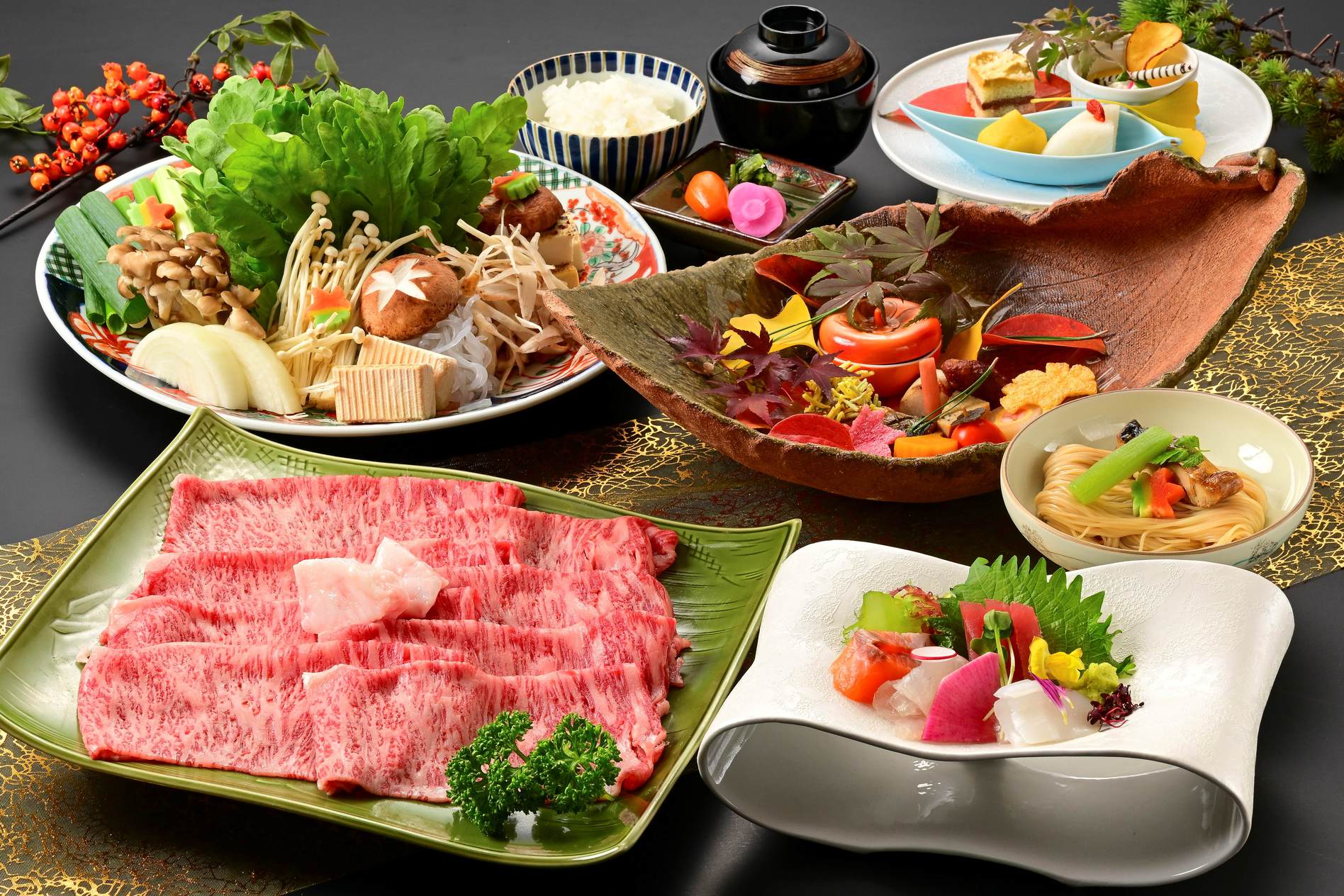 近江牛すき焼き鍋