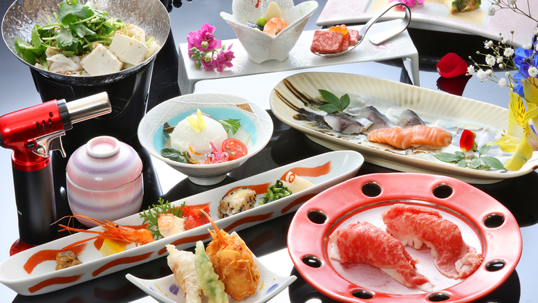 【早割30日】最大10％オフ【夕食時セルフ飲み放題】当館スタンダードおまかせグルメ会席プラン