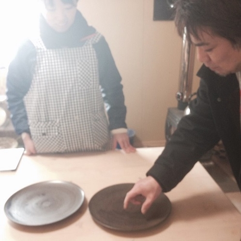 【器】八幡平・女性陶芸作家に焼いて頂いたオリジナル食器。