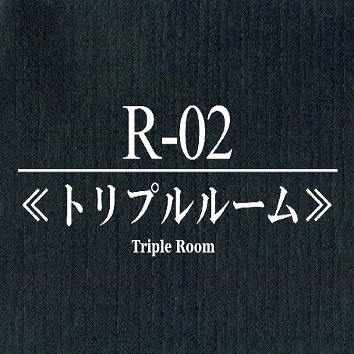 【Ｒ-02】≪トリプルルーム・洗面／トイレ≫◆定員3名様迄◆禁煙室◆2017.12.16リニューアル