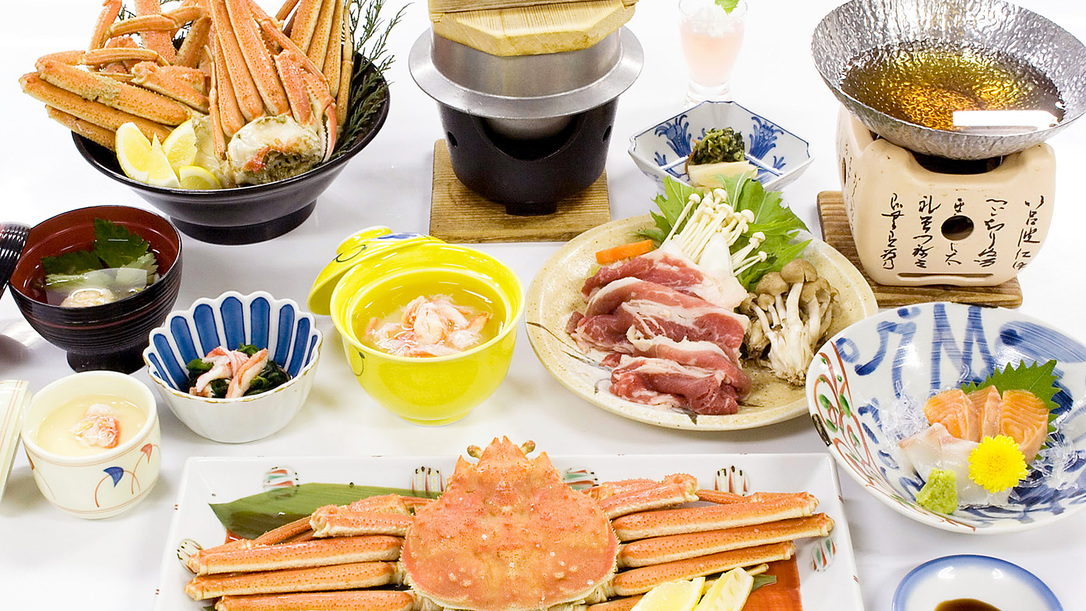 大ズワイ蟹一杯付き「蟹食べ放題」プラン