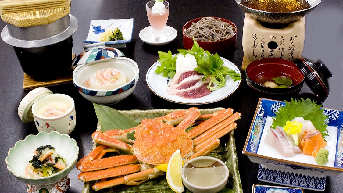 味覚の王様「姿大ズワイ蟹会席」プラン≪12月〜3月≫