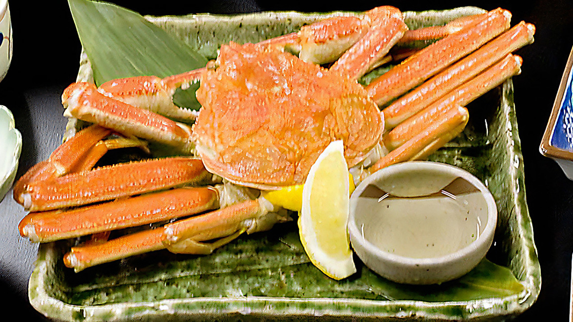 味覚の王様「姿大ズワイ蟹会席」プラン≪12月〜3月≫