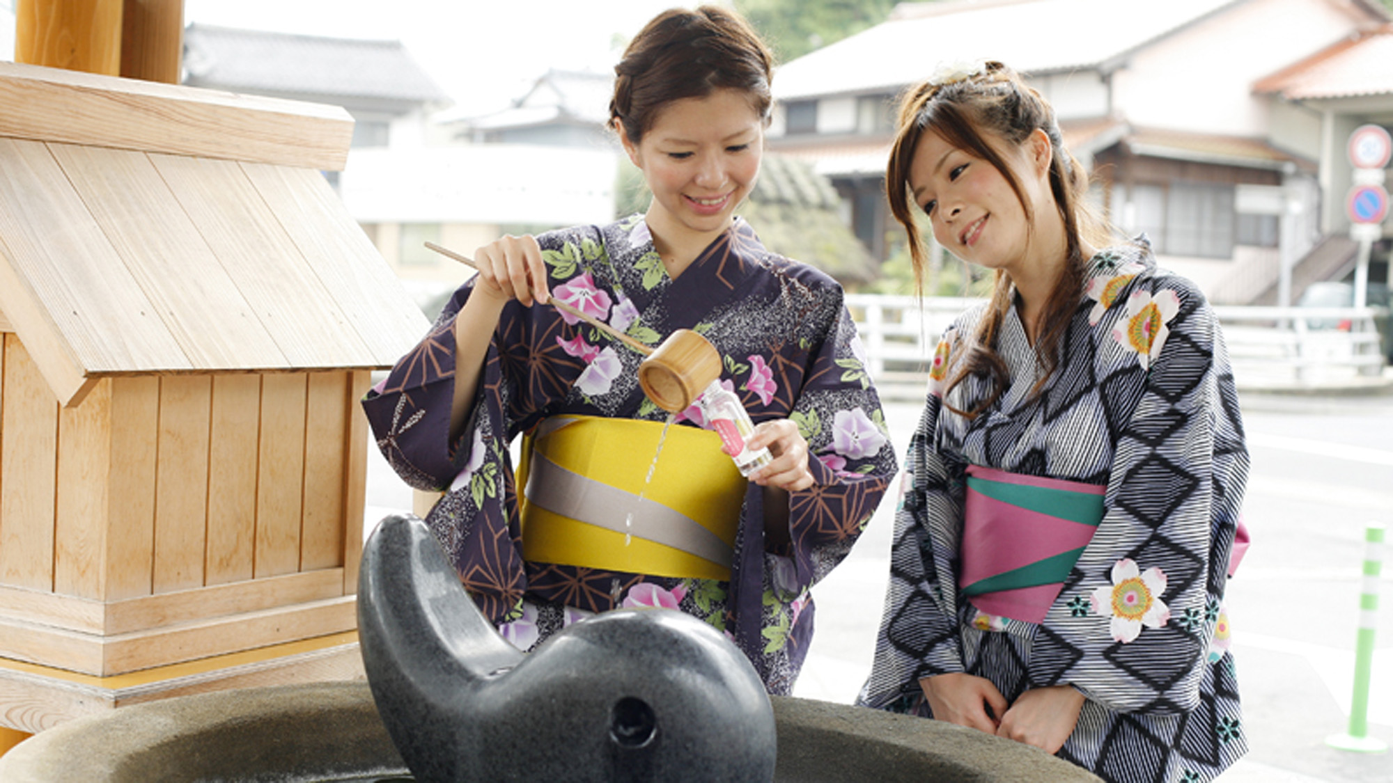 〇玉造温泉「たらい湯」