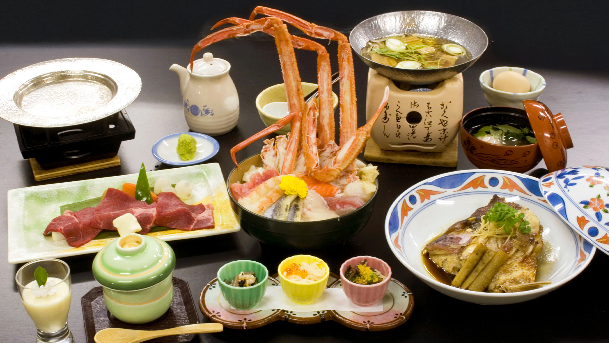 蟹海鮮丼