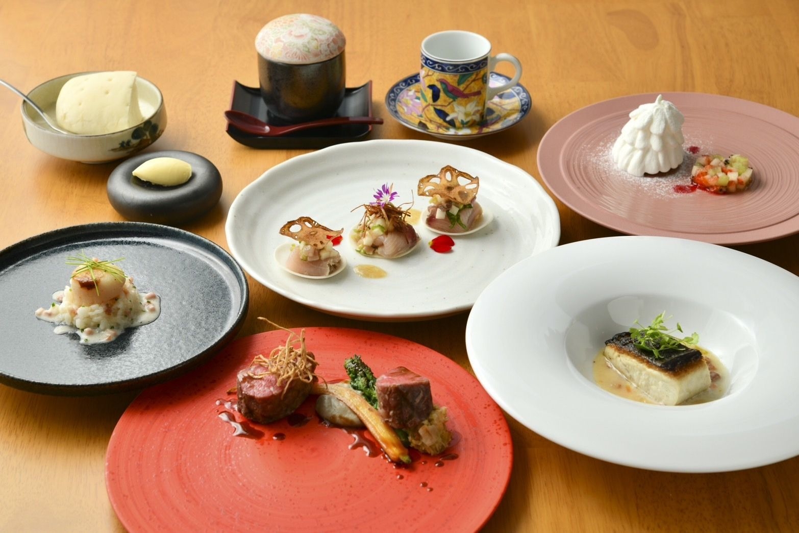 リニューアル記念プラン【１５％OFF】+【追加ボトルが半額】３種類ワインペアリング+１杯　