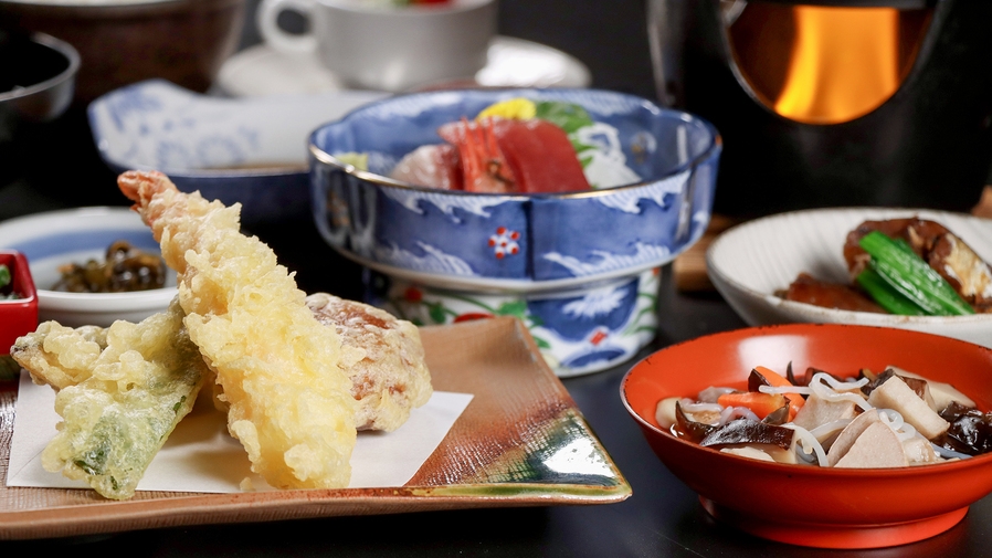 〜鶴〜【2食付】おたね人参＆会津の馬刺しを味わう！贅沢な会津の味覚プラン