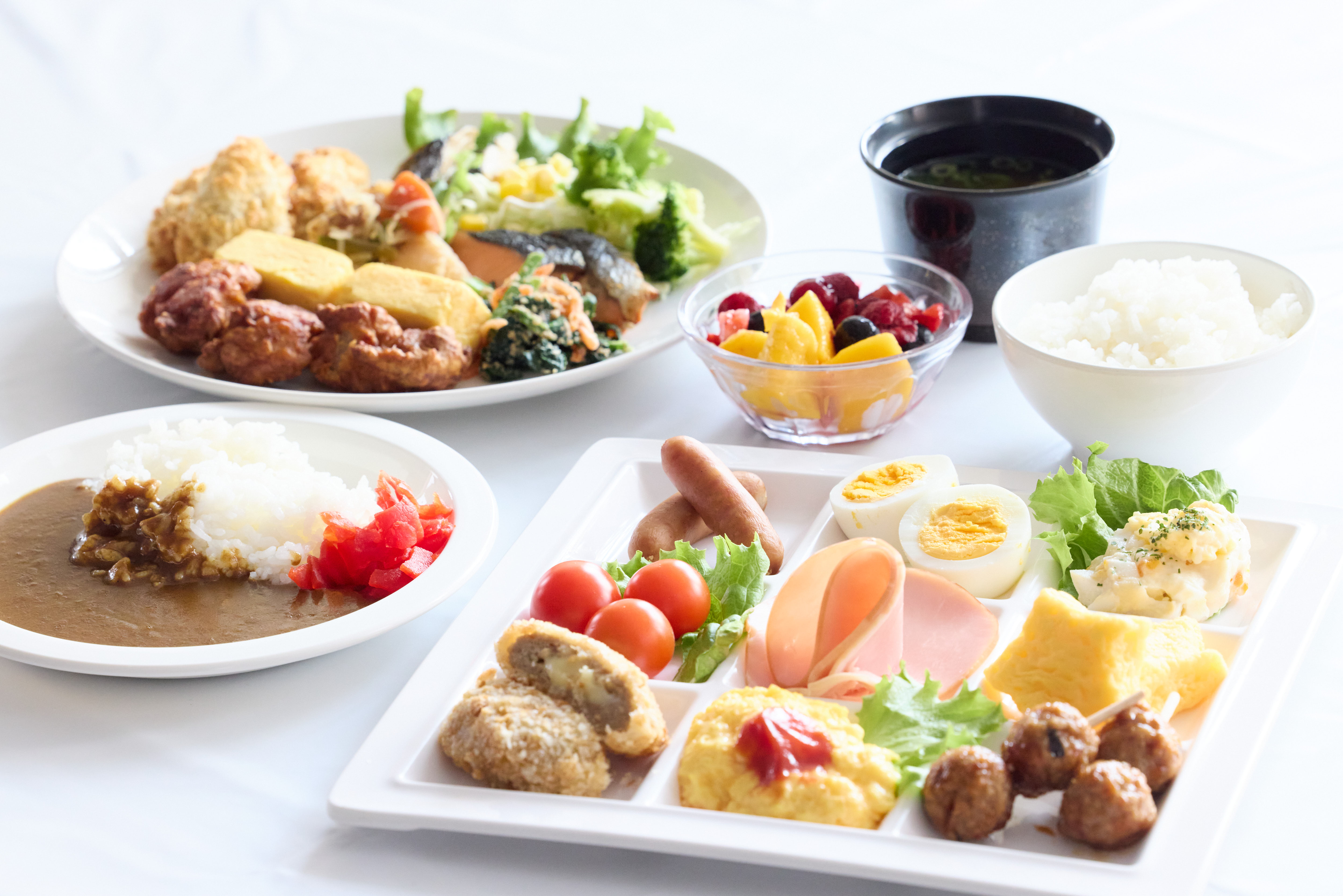 連泊でも嬉しい日替わりメニューや広島名産のメニューもございます。