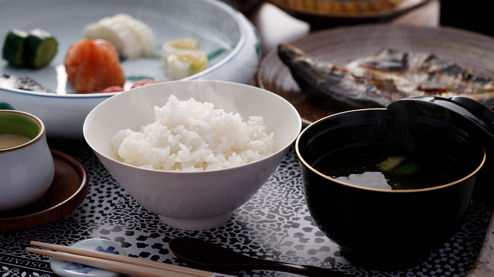 【朝食付】湯布院野菜と自家栽培米…身体に優しい朝ご飯