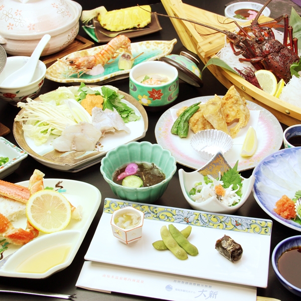 【うみづき】贅沢なデラックスふぐ会席☆福をもたらす魚！『フグ』を満喫[1泊2食付・夕食は個室食]