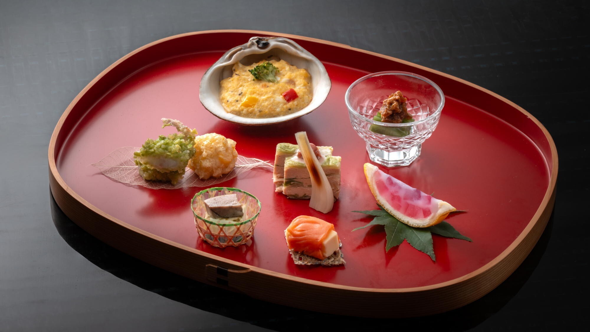 ■夕食一例｜季節の前菜　※一例