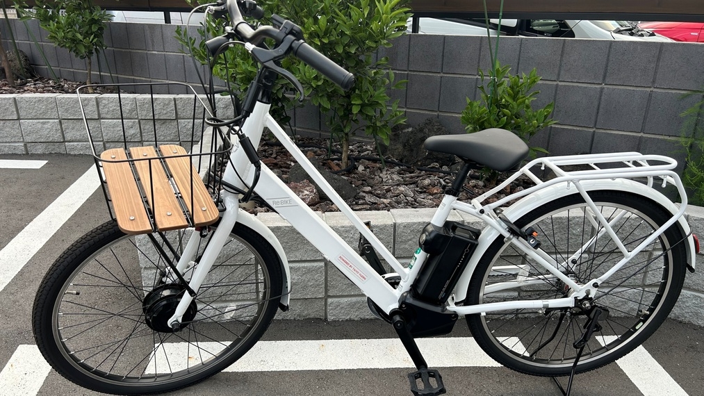 ＼電動自転車無料貸出／普段お車の運転をされないお客様向け☆電動自転車で前橋を散策【素泊☆リトリート】