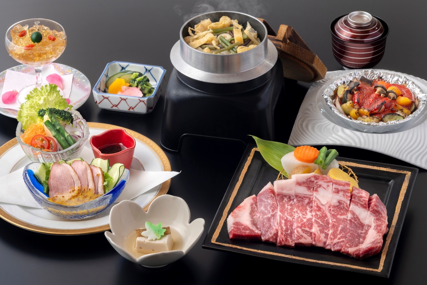 【飲み放題付き！】A４ランクの和牛ステーキ200ｇを食す！1泊2食(早雲)【箱根たび】