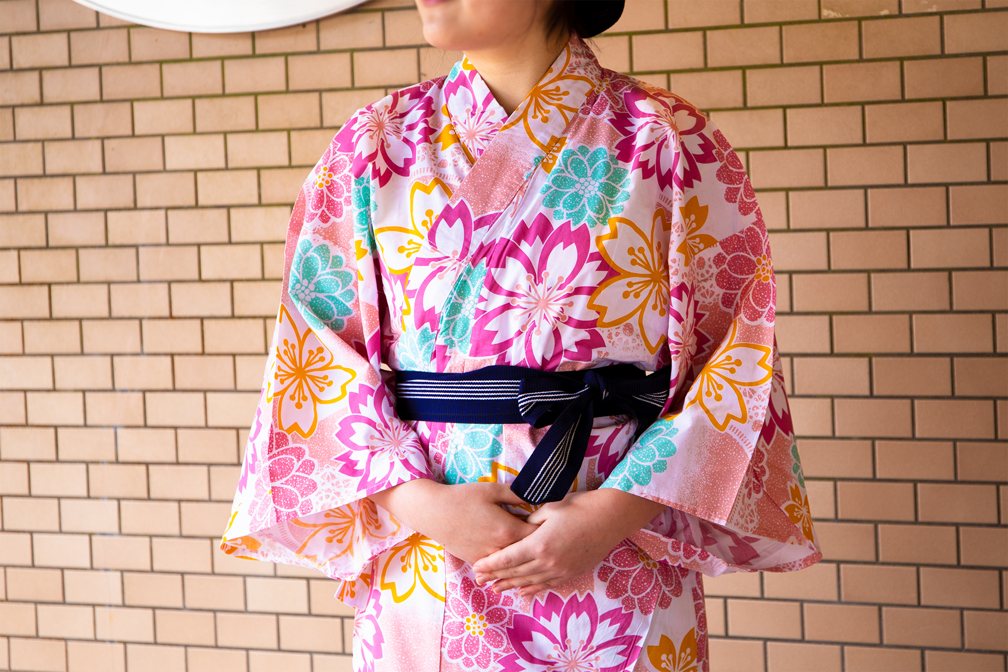 選べる柄浴衣　上半身