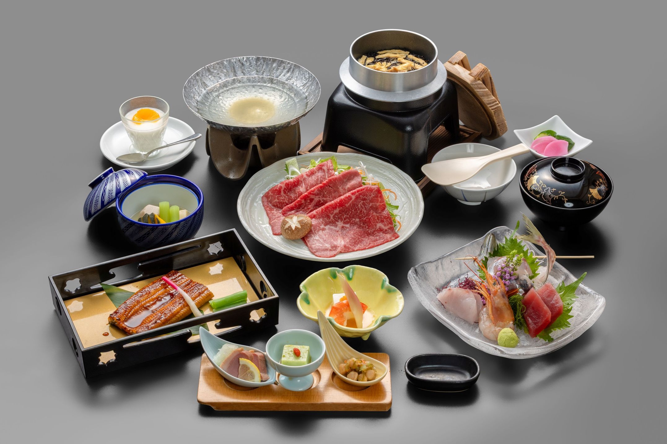 8/25〜鰻＆牛肉しゃぶしゃぶ【潮　彩（しおさい）】1泊2食付き【オーシャンビュー＆温泉】夕食18時