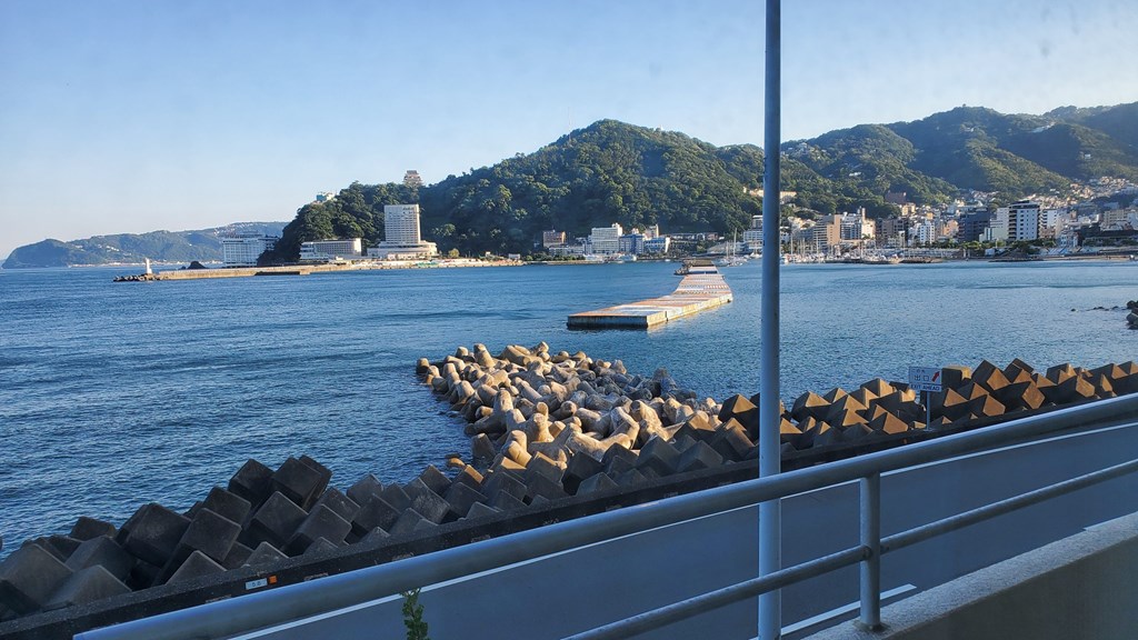 1階客室からの景色一例。