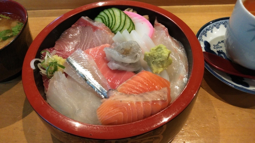 【夕食】海鮮ちらし寿司
