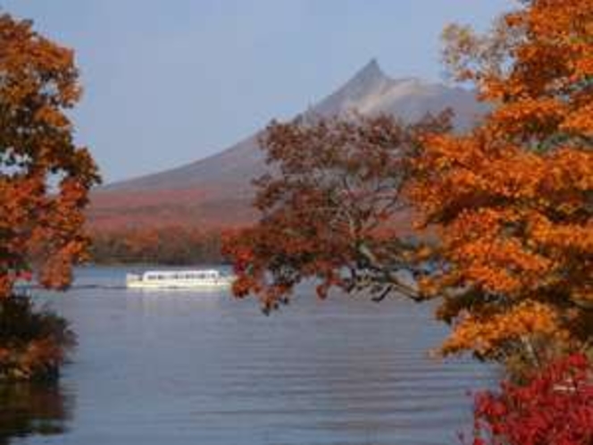 紅葉の大沼