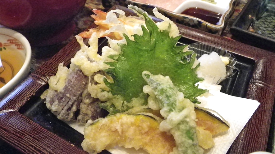 *夕食一例/海鮮だけじゃない♪能登は里山のお野菜も美味しいですよ！