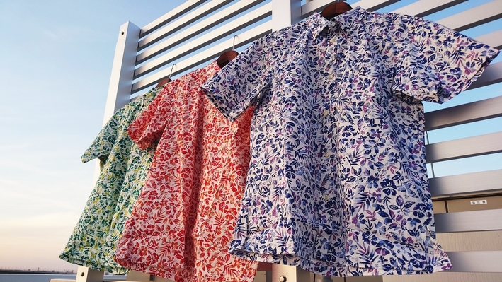 【かりゆしウェア無料レンタル】沖縄を肌で感じてみませんか♪かりゆしに着替えて沖縄観光！【素泊まり】
