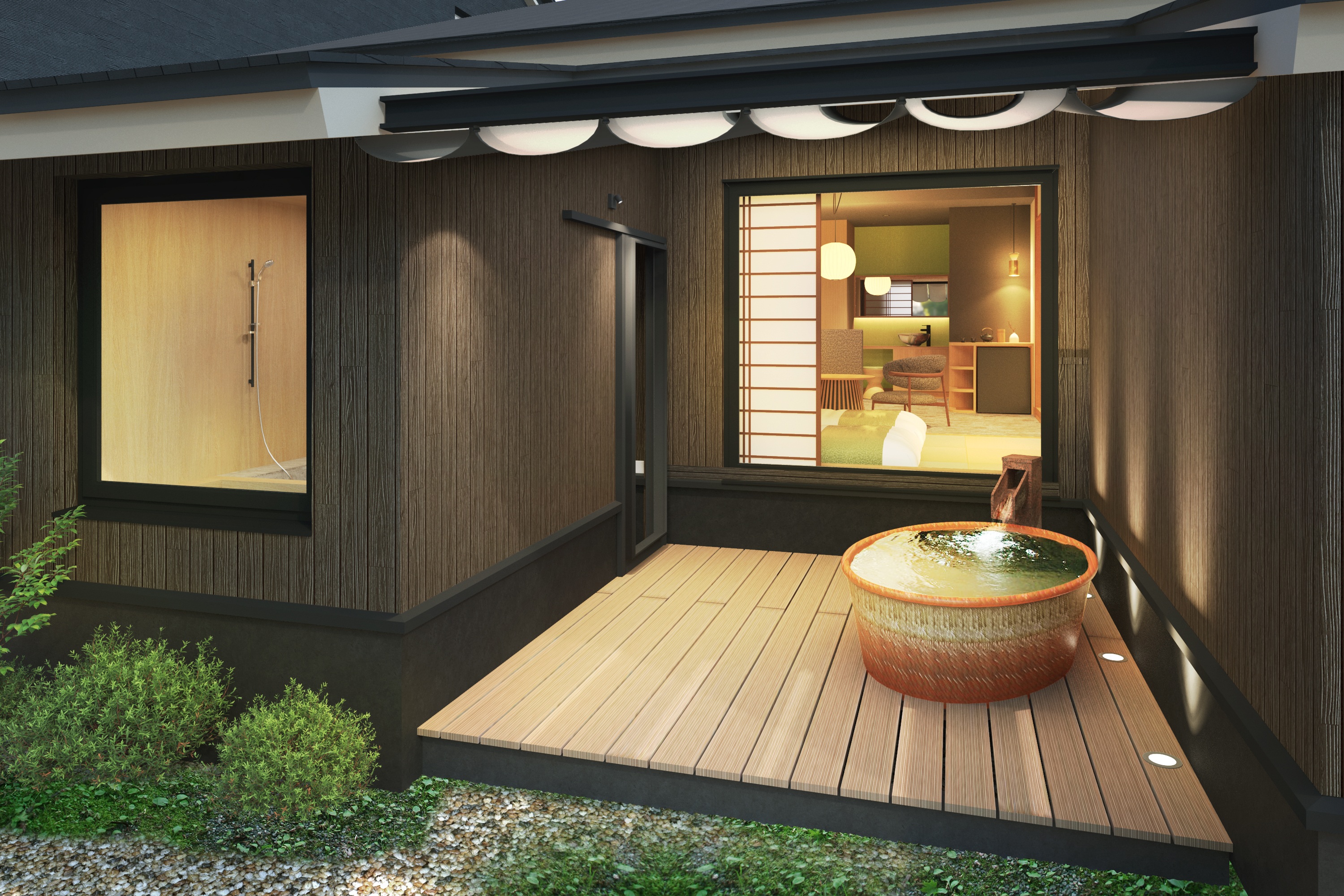 シグネチャー露天※パース