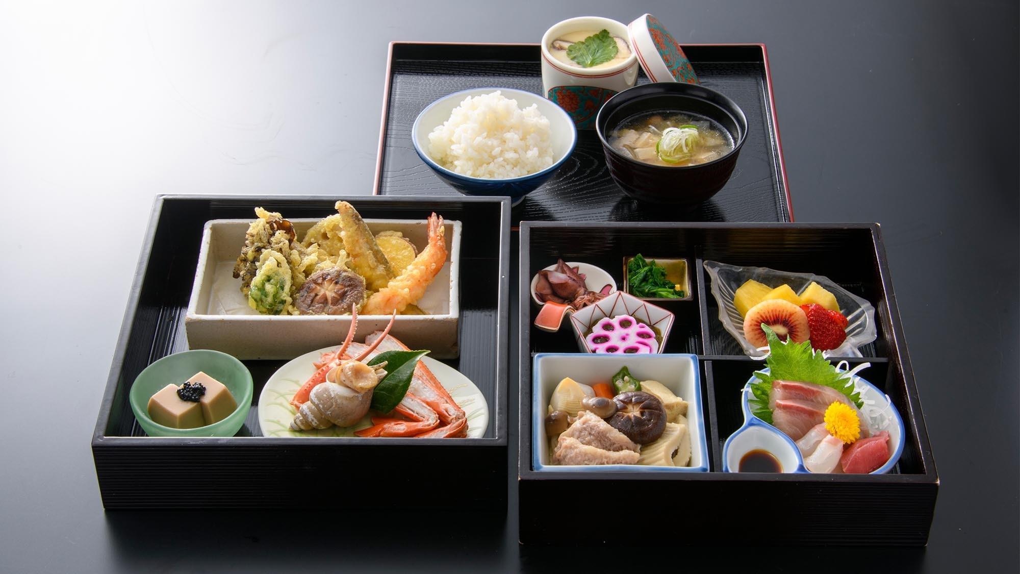 【GW限定／2食付】自家源泉と「じわもん湯治弁当」を愉しむ。静かな湯治の時間／セルフサービス