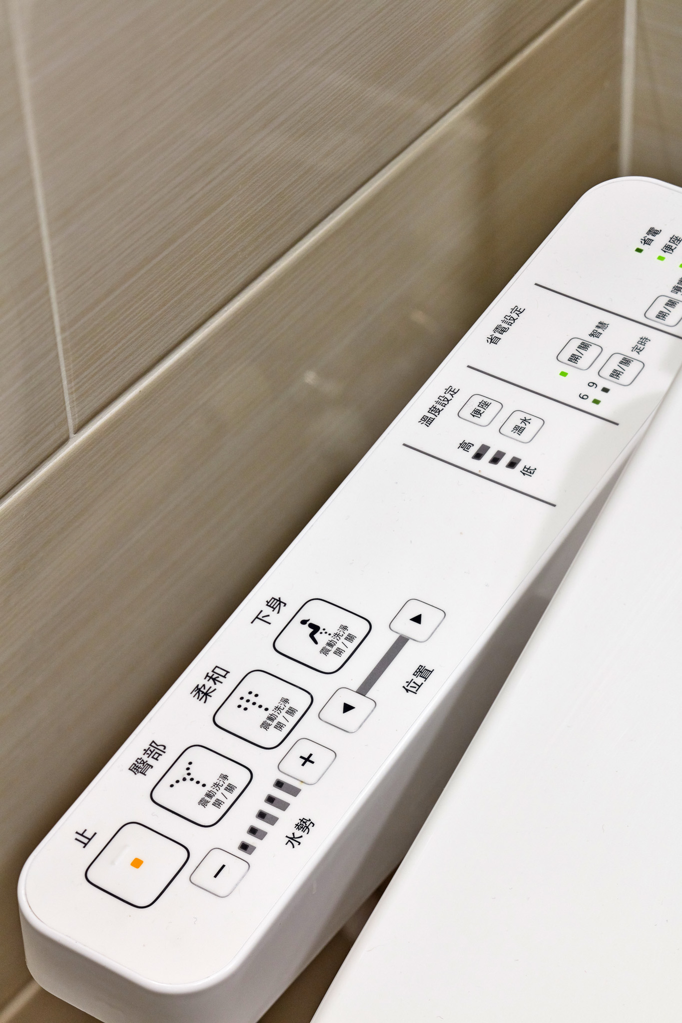 温水洗浄付便座完備