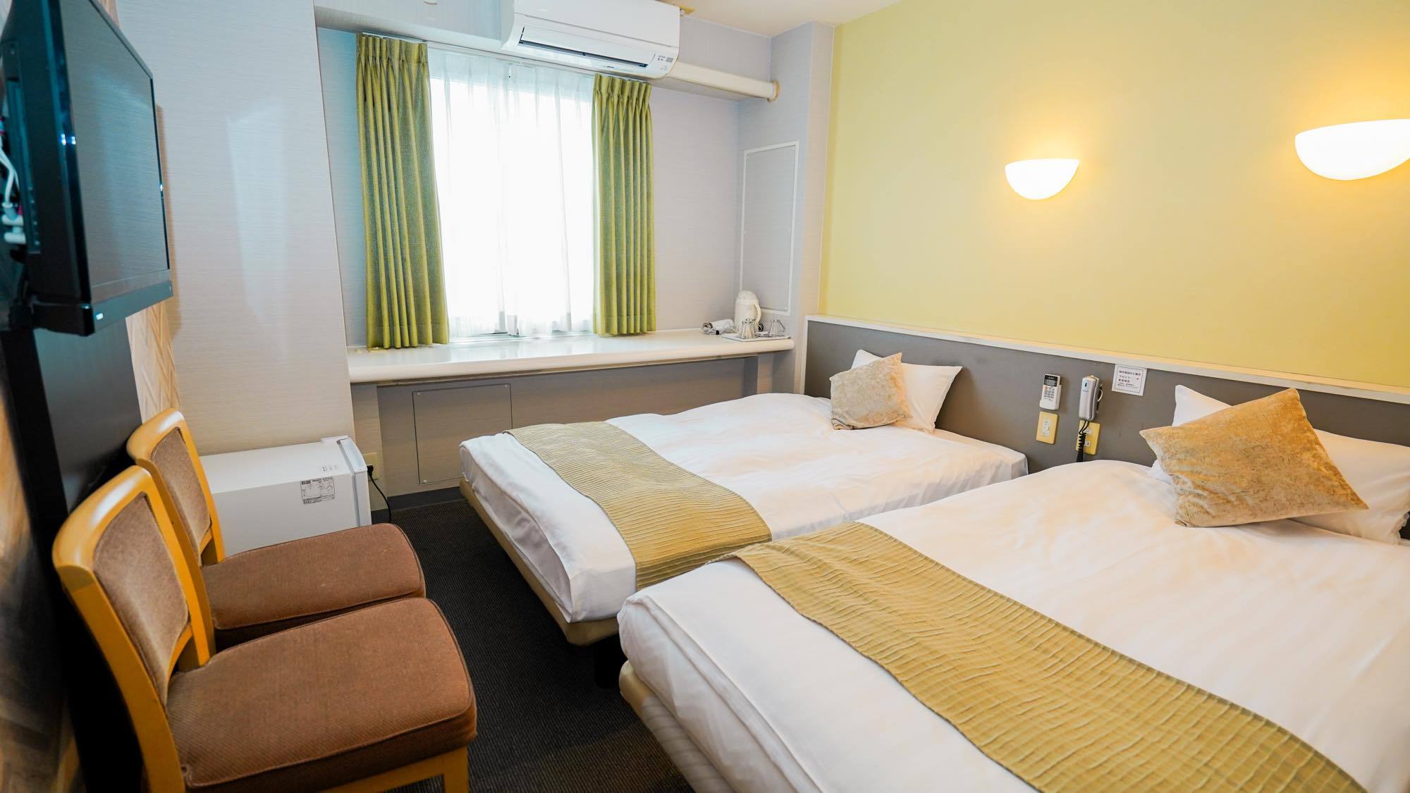 【ツイン 16平米】◇ベッド幅125cm＆ベッド幅100cm◇