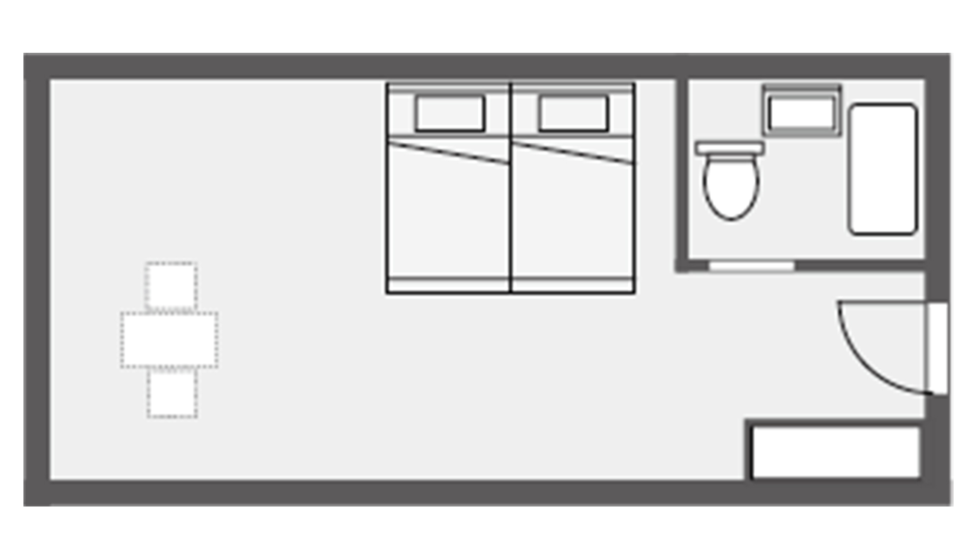 クラシックハリウッドツインオーシャンビュー UB 36平米