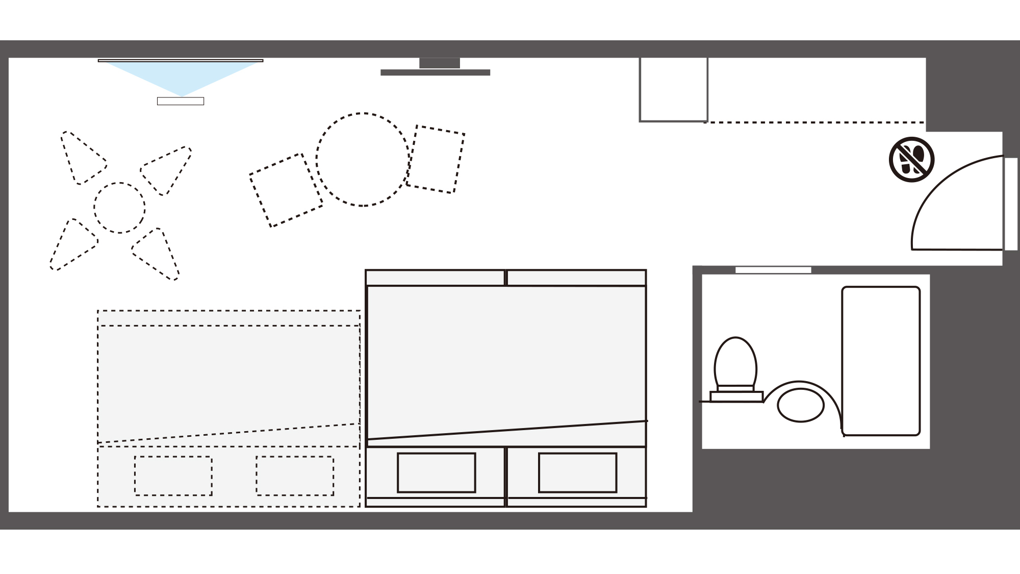 ファミリースーペリアツイン2 ユニットバス 36平米