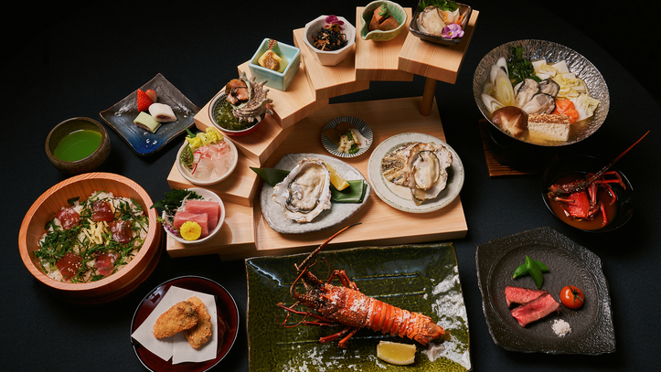 4月誕生!「別亭まとや」佐藤養殖場101年の伝統・原始焼きと極上牡蠣づくし全室個室の夕食は17時〜