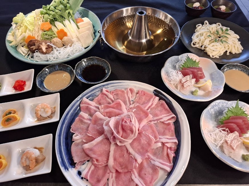 『神奈川県産 やまゆりポーク』しゃぶしゃぶ御膳プラン　50㎡洋室　1泊2食付き