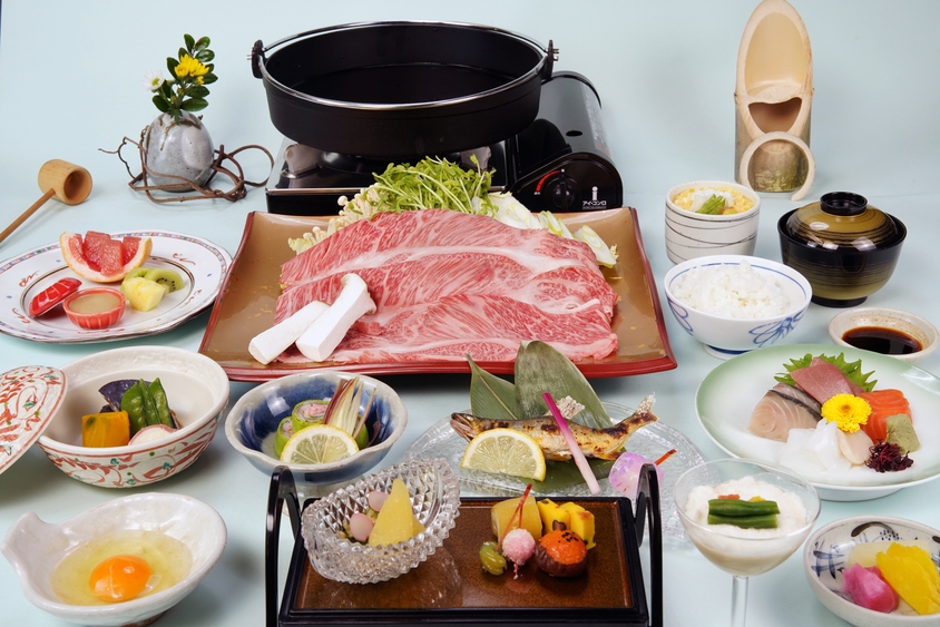 【夏の松阪牛すき鍋会席プラン】
