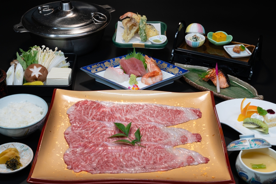 松阪牛を堪能！豪華しゃぶしゃぶプラン