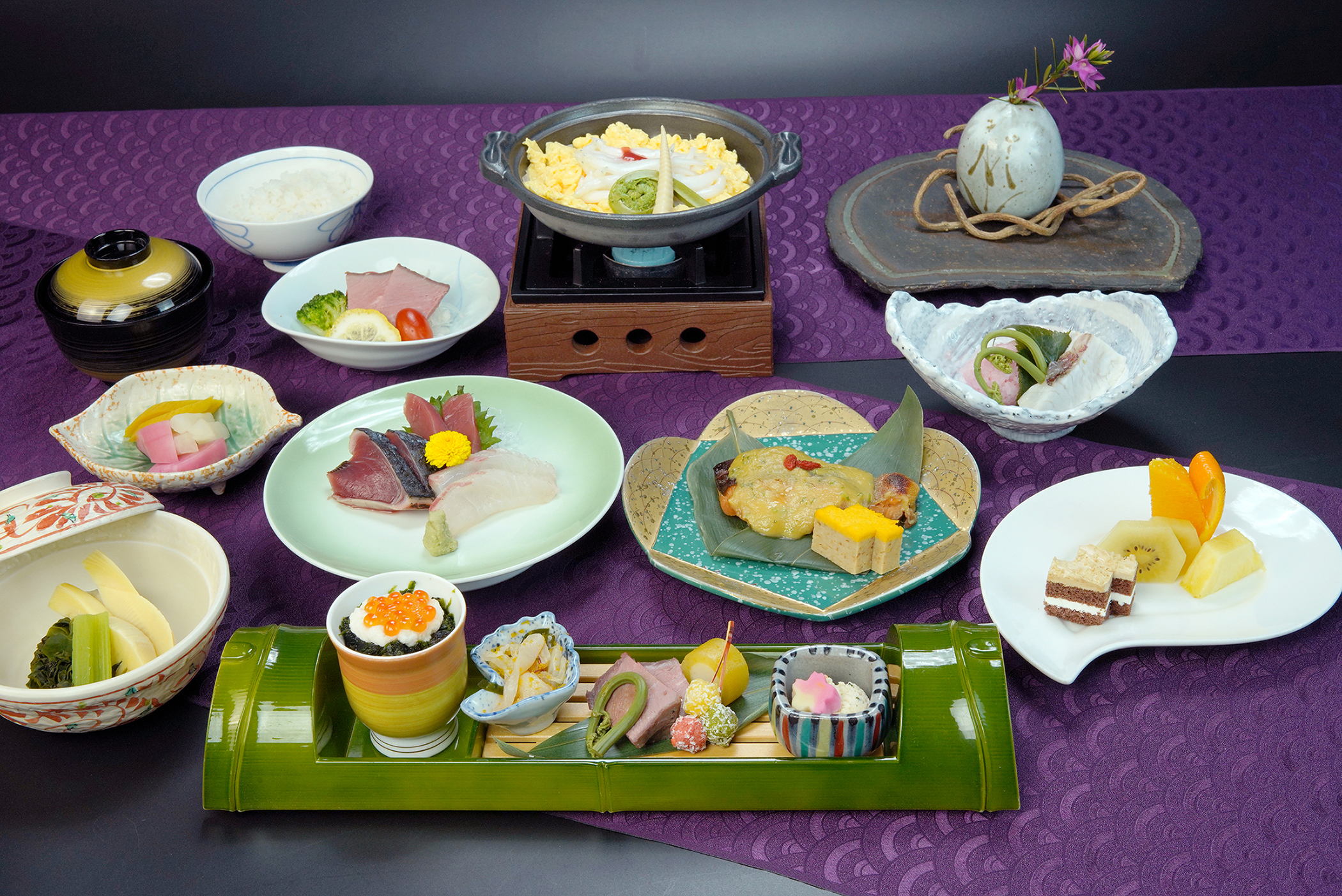 春の彩り会席
