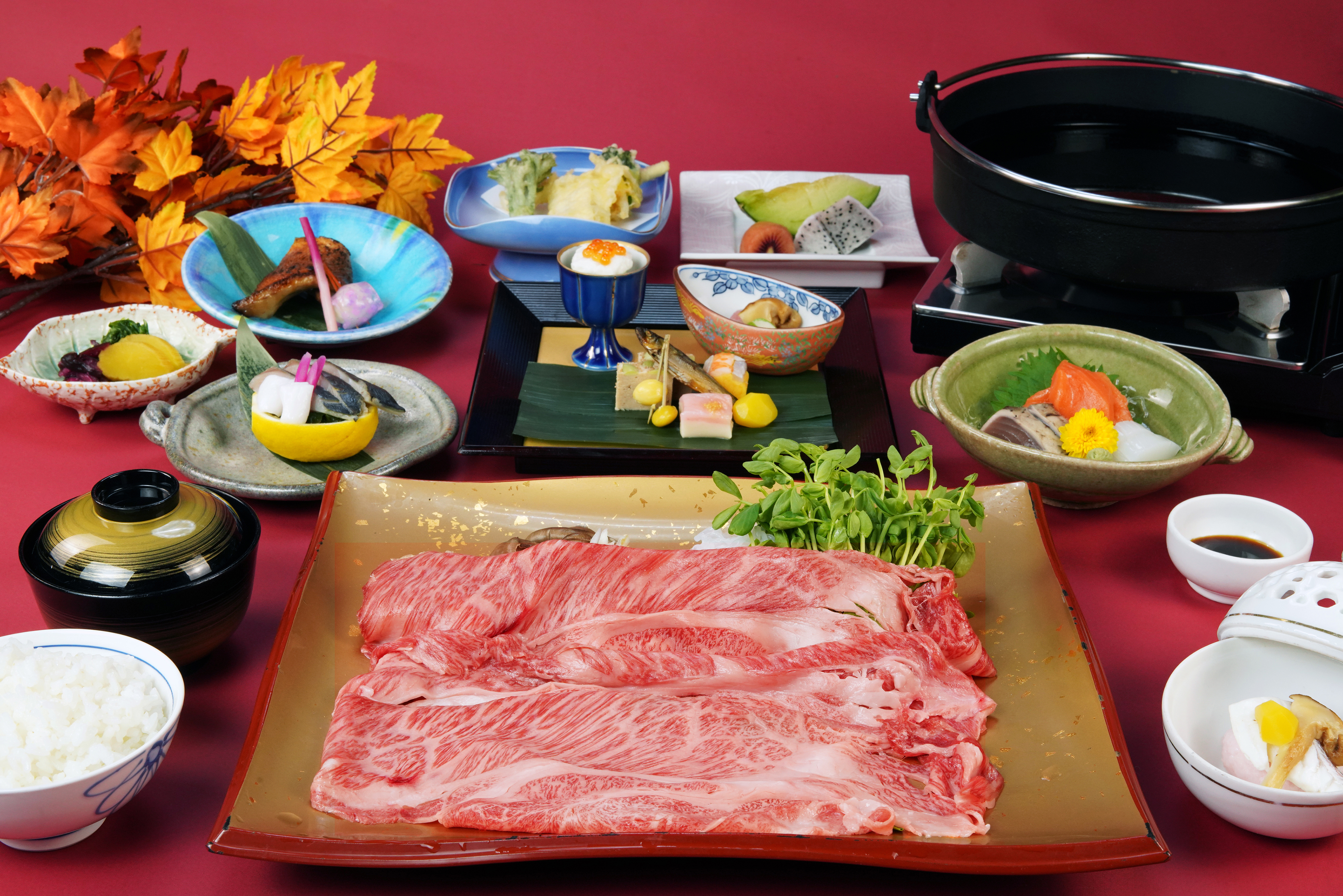 松阪牛すき鍋会席