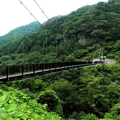 鬼怒楯岩大吊橋