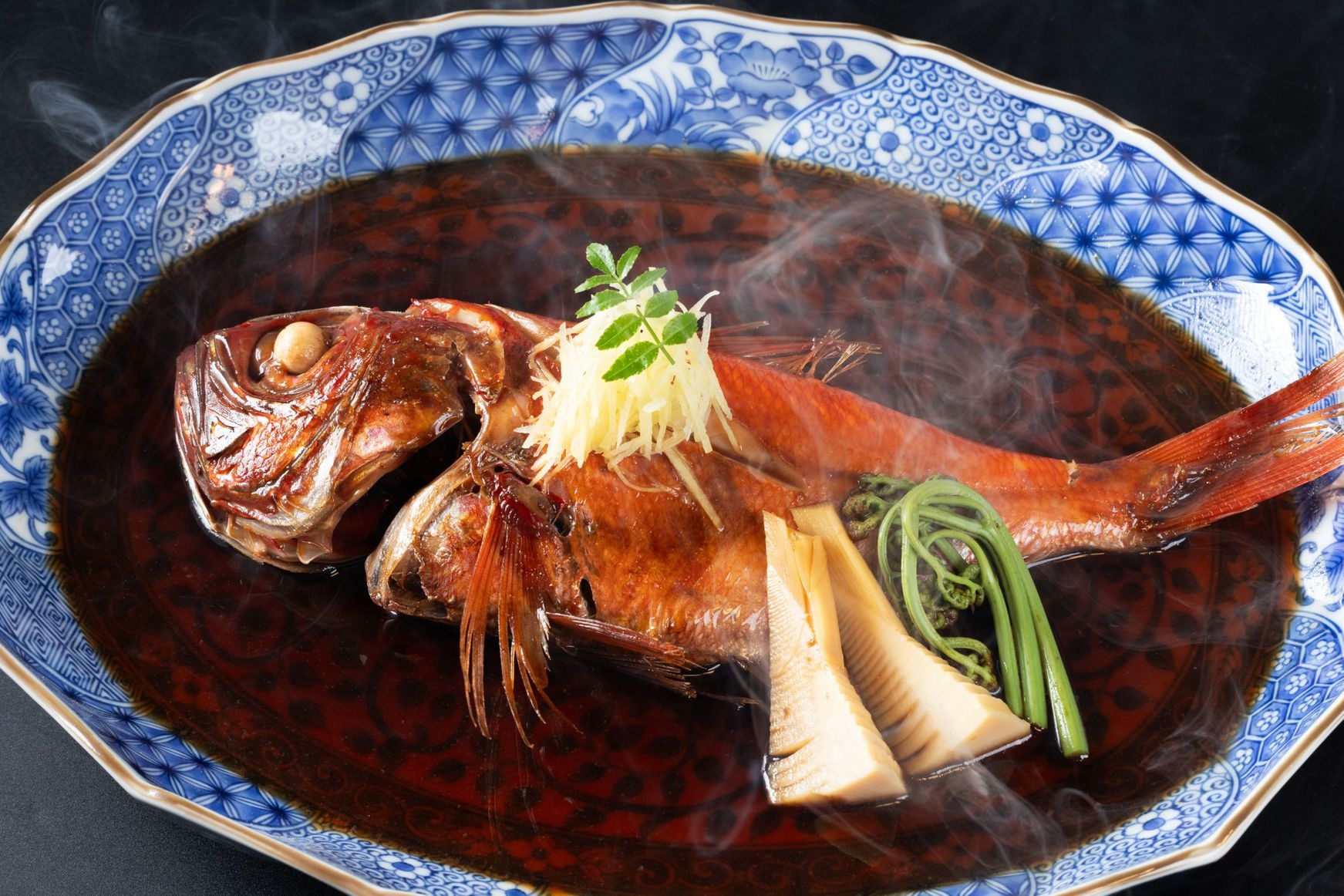 【スタンダード】アワビ＆金目鯛の煮付け☆勝浦磯料理と4種の温泉風呂を満喫プラン！