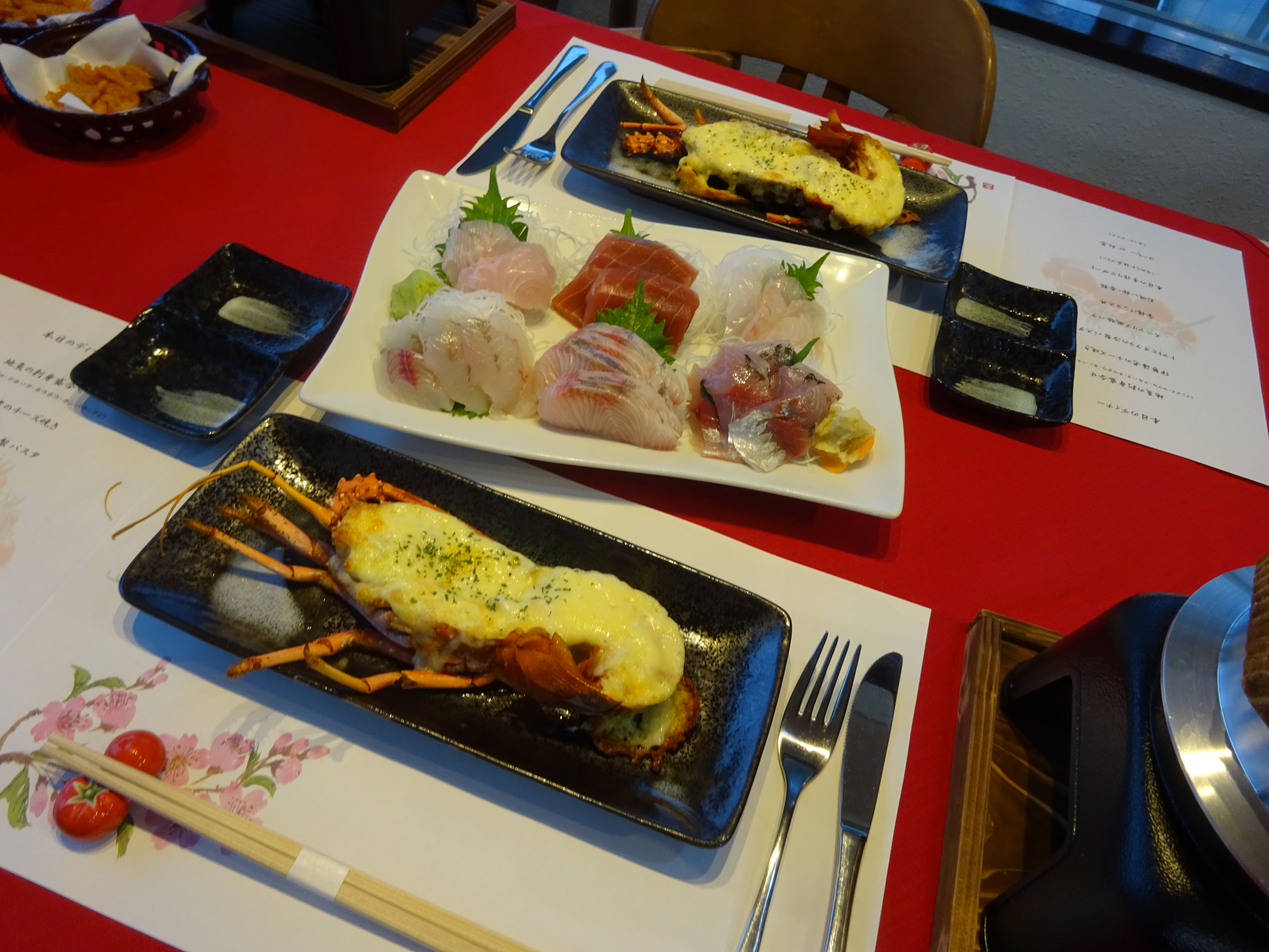 伊勢海老のチーズ焼き