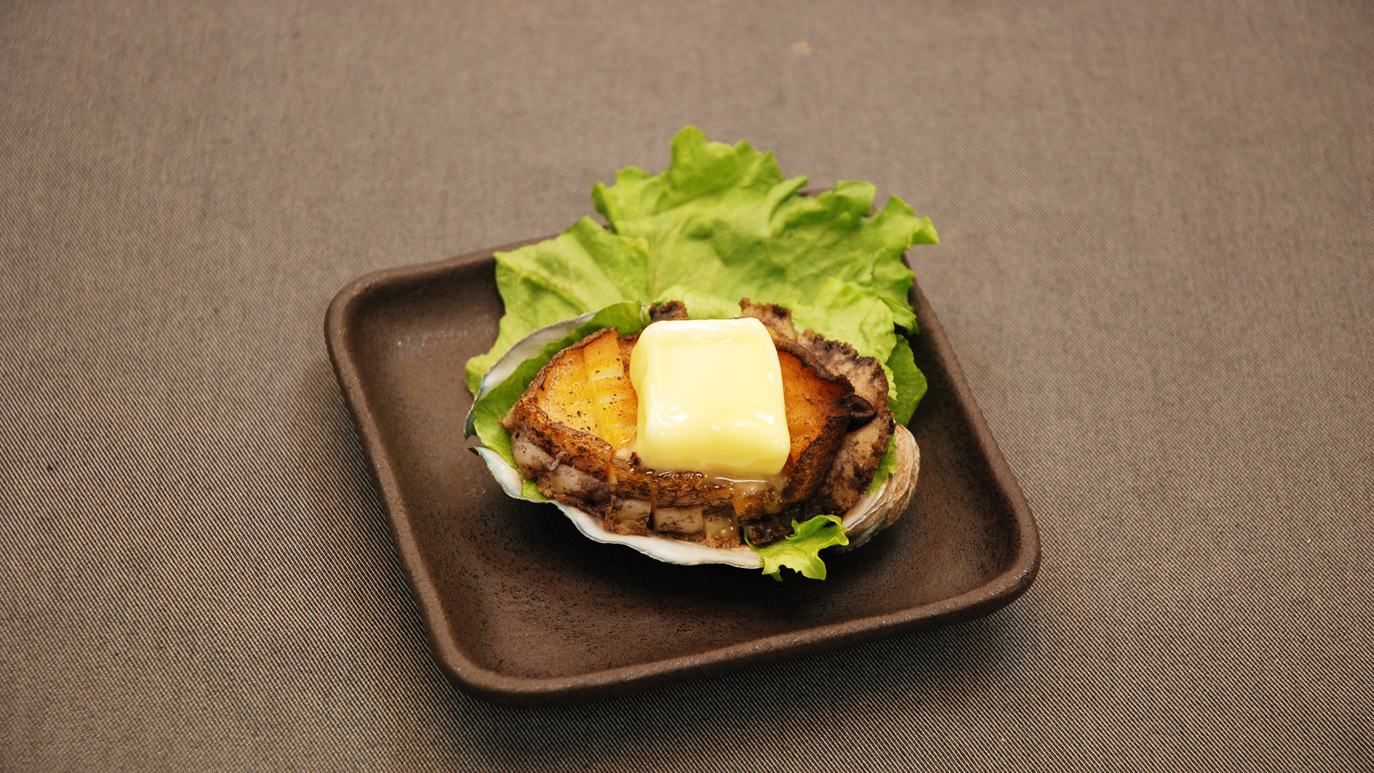 *アワビのステーキ