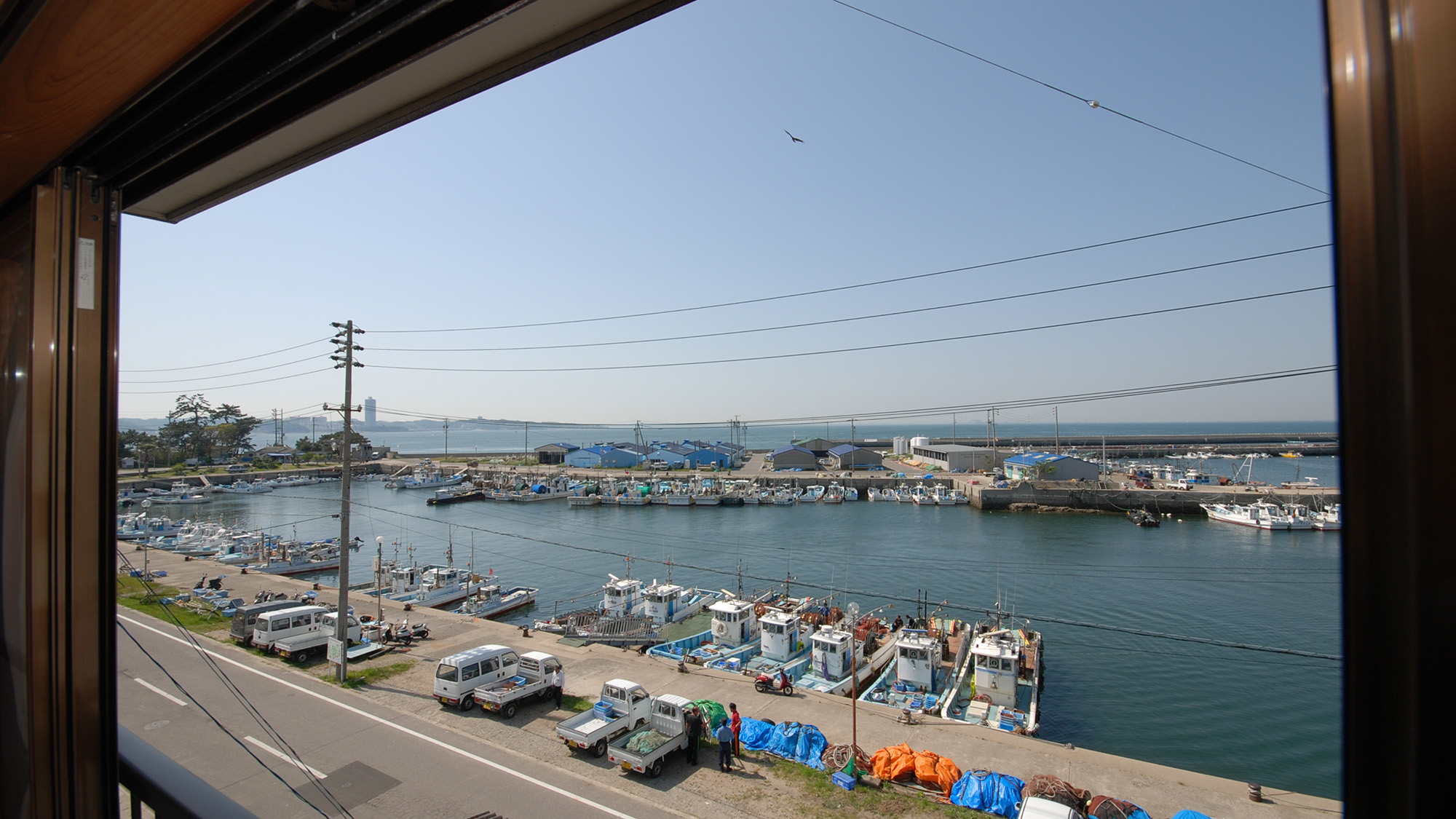 *海側のお部屋からの景色