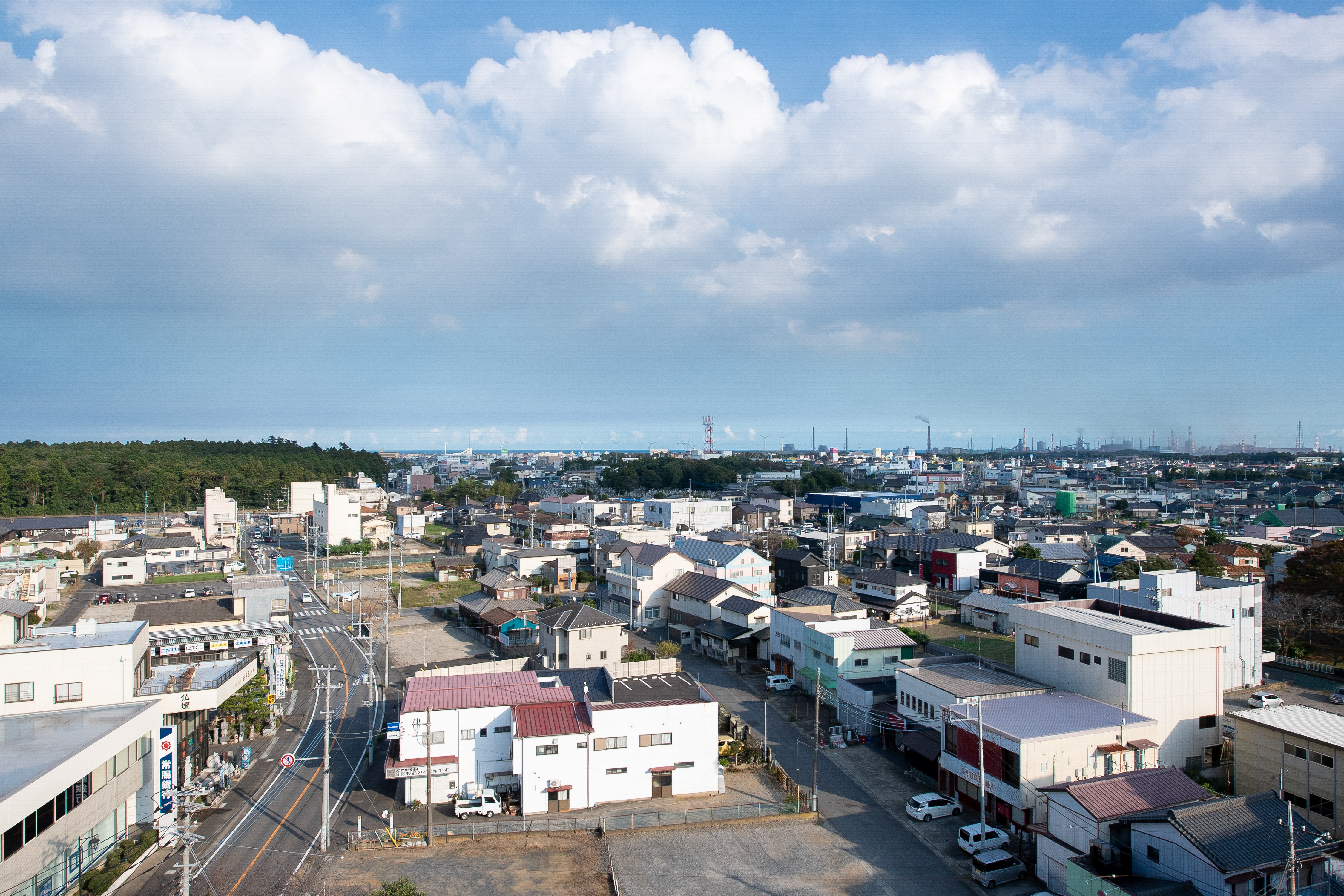 高層階からの景色